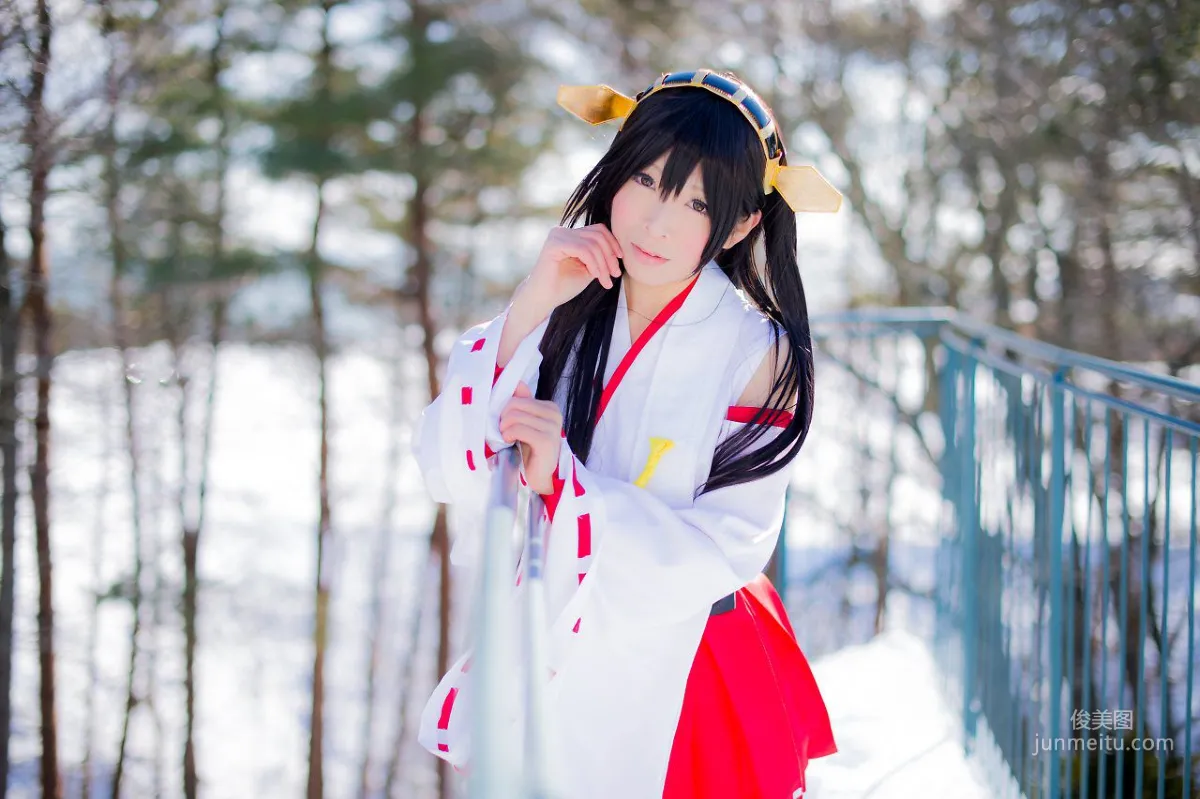 真白ゆき (Mashiro Yuki) 《Kantai Collection》Haruna 寫真集 47