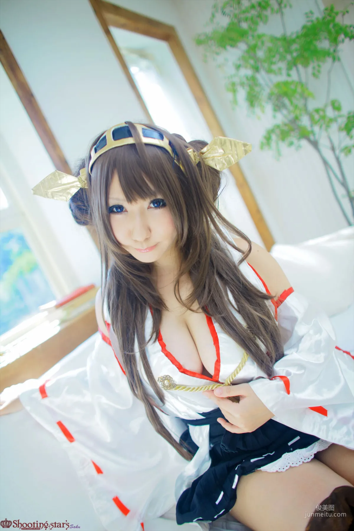 Saku 《Kantai Collection》 Kongou [Shooting Star's] Photo Set photo 56