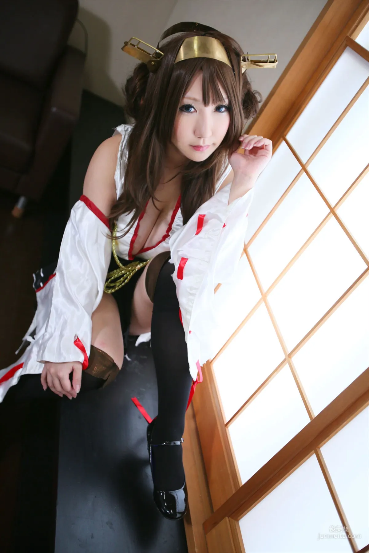绫香 (Sakuサク) 《Kantai Collection》Kongou 第二部 [Shooting Star's] 寫真集 27