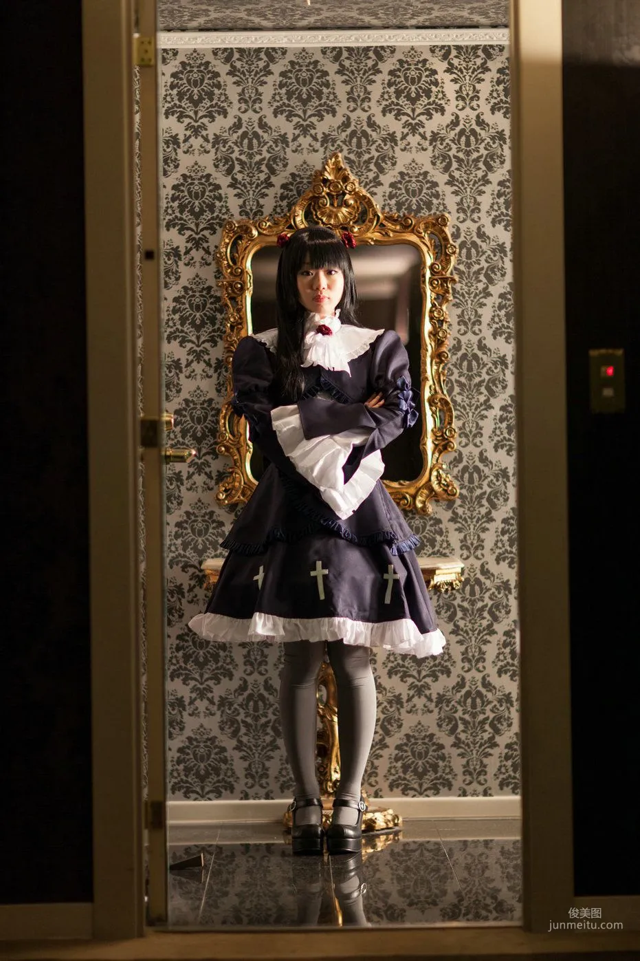 Sakura Kurumi, My Little Sister Can't Be This Cute Kuroneko (Black Cat) [@factory] Photo Set photo 3
