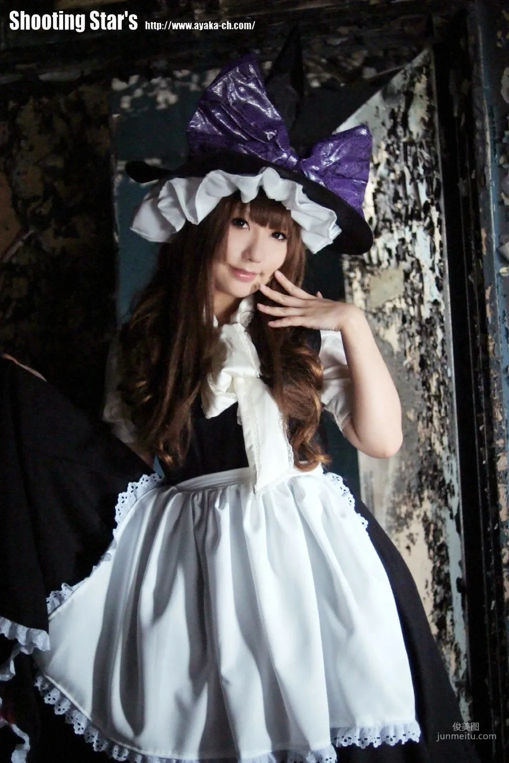 绫香 (Saku サク) 《Touhou Project》Hakurei Reimu+Kirisame Marisa [Shooting Star's] 寫真集 50