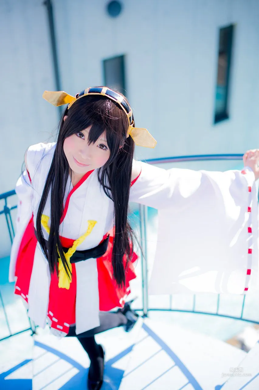 真白ゆき (Mashiro Yuki) 《Kantai Collection》Haruna 寫真集 39