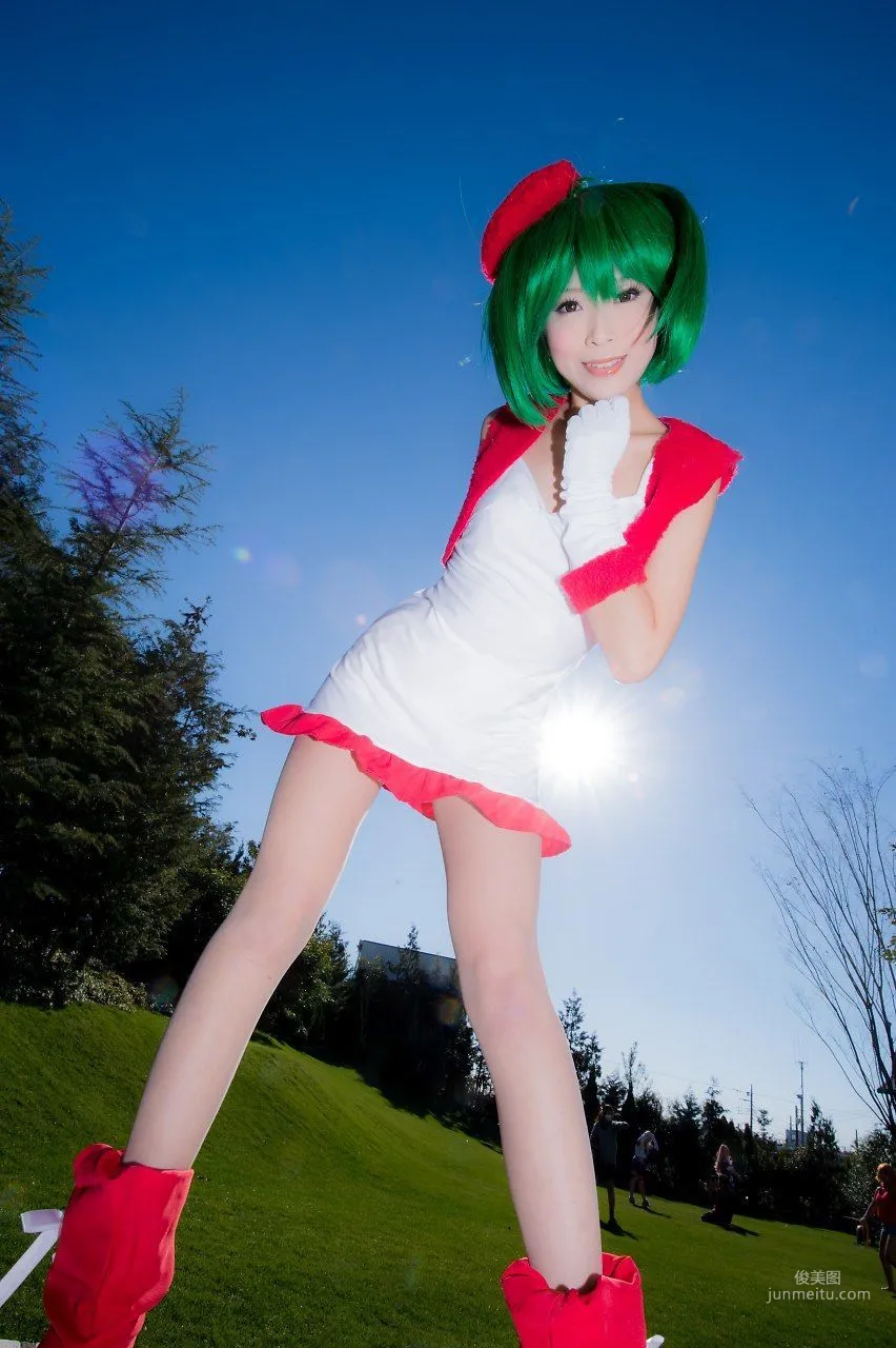真白ゆき  コスプレ《Macros》Ranka Lee(Xmas ver.) 写真集64