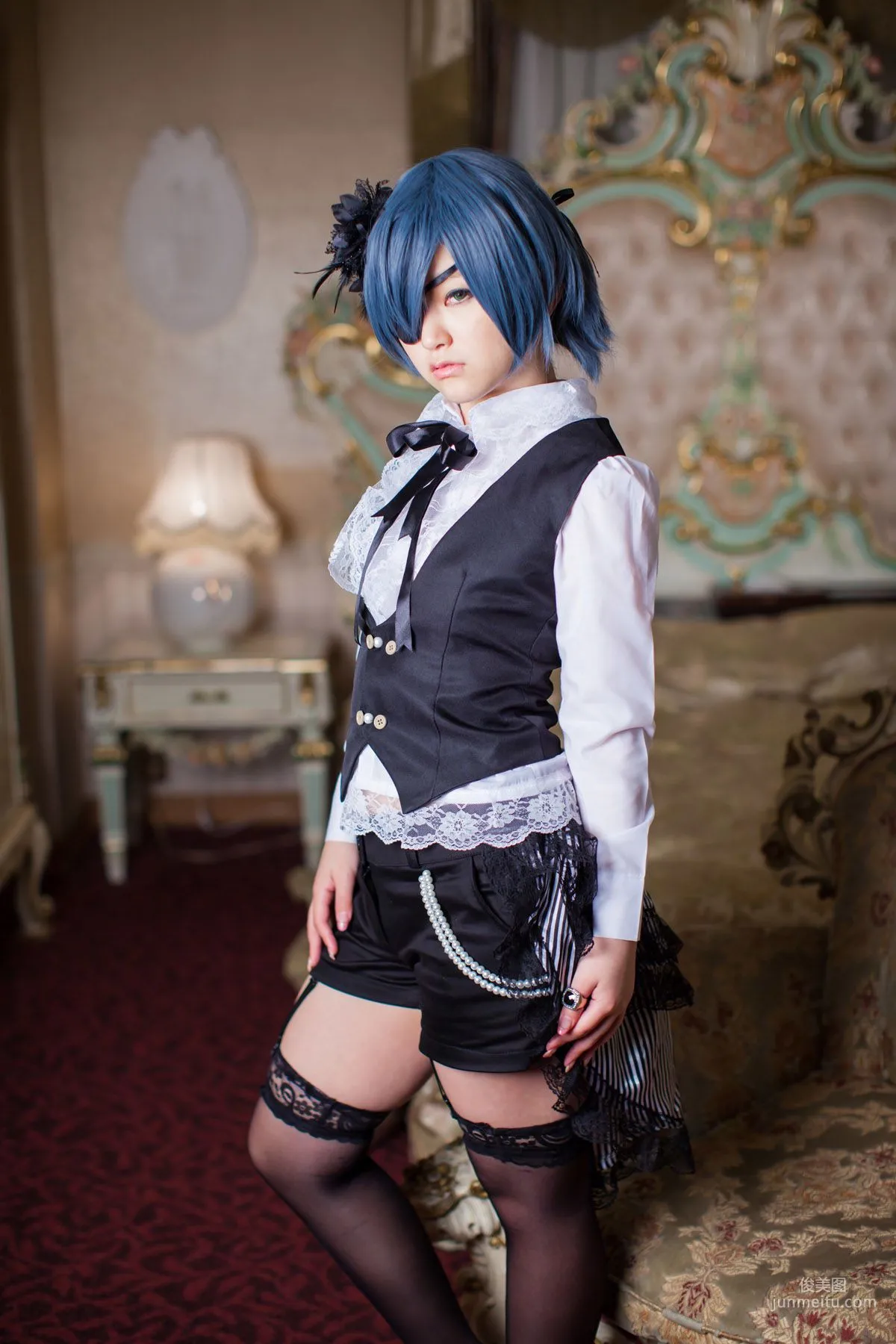 Tsuna Kimura, Kuroshitsuji Ciel Phantomhive [Cosplay Collection] Photo Set photo 31