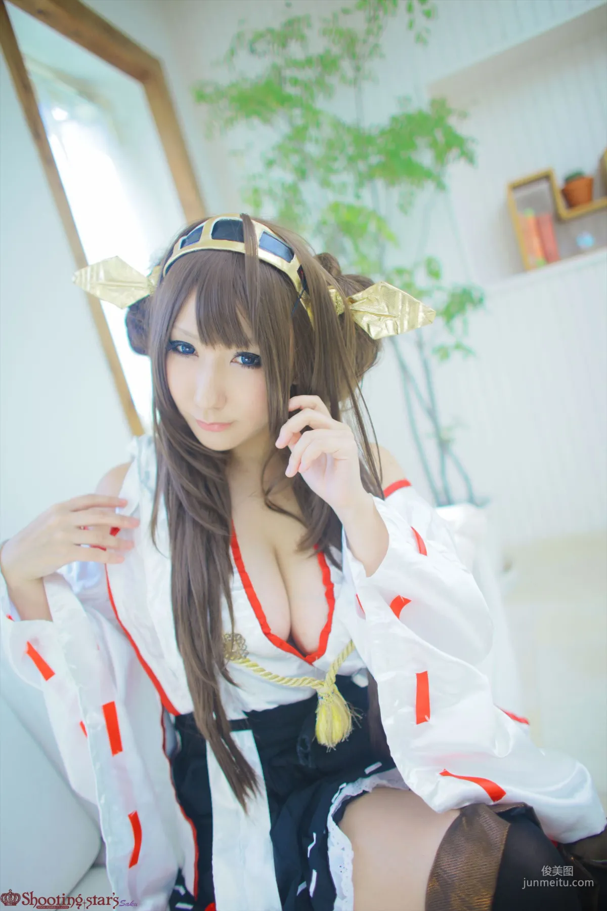 Saku 《Kantai Collection》 Kongou [Shooting Star's] Photo Set photo 51