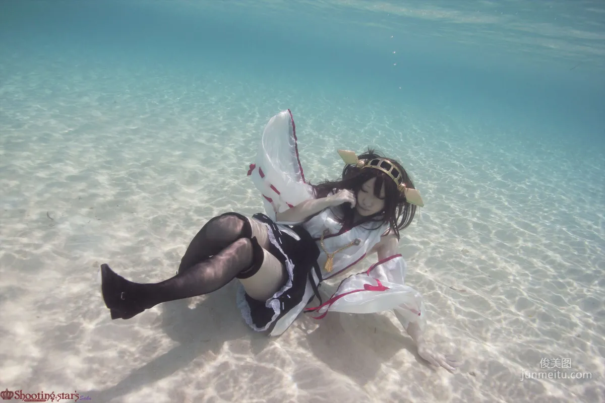 Saku 《Kantai Collection》 Kongou [Shooting Star's] Photo Set photo 37