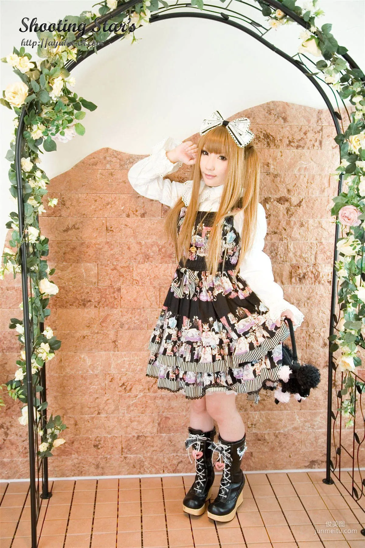 サク (Saku) 《Gothic Lolita(ゴスロリ)》 [Sakuyabime] 写真集53