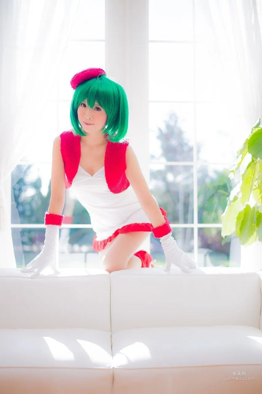 真白ゆき  コスプレ《Macros》Ranka Lee(Xmas ver.) 写真集20