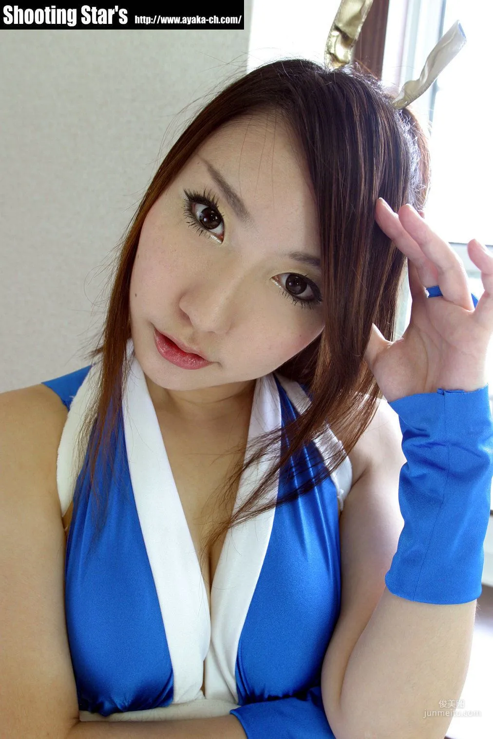 绫香 (サク Saku Ayaka) 《Garou Densetsu》Shiranui Mai 藍色服飾 [Shooting Star's] 寫真集 22