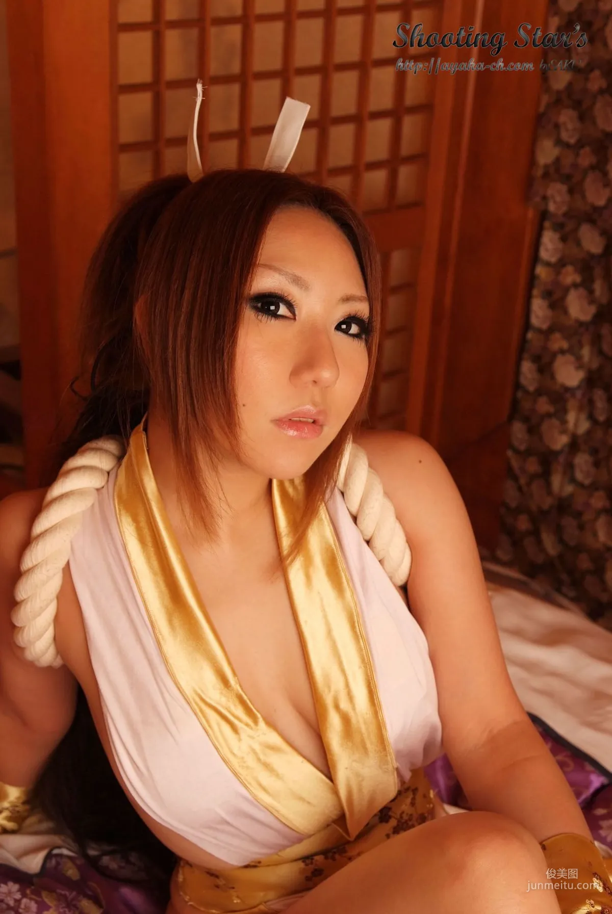 绫香 (Sakuサク) 《Garou Densetsu》Shiranui Mai 2[Shooting Star's] 寫真集 85