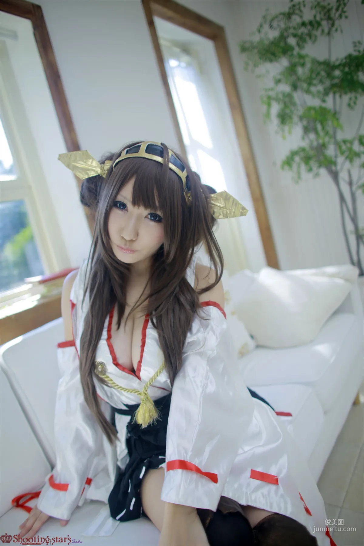 Saku 《Kantai Collection》 Kongou [Shooting Star's] Photo Set photo 57