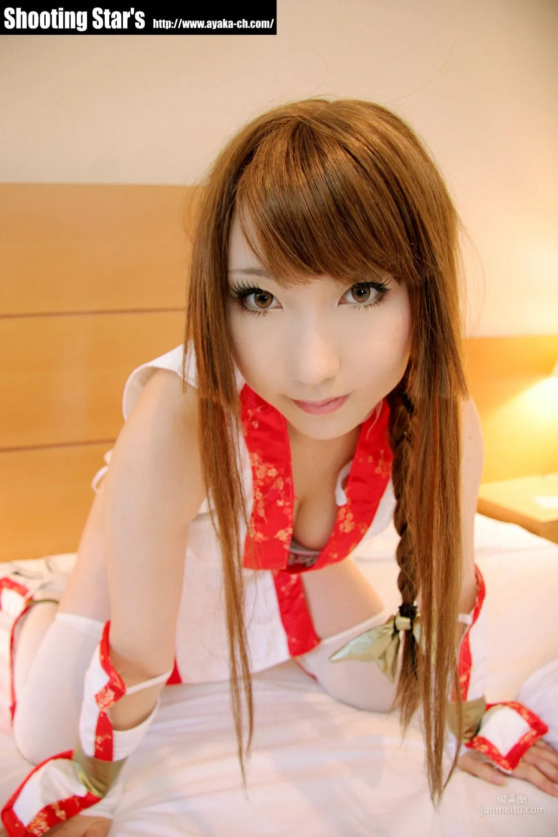 绫香 (Sakuサク) 《Dead Or Alive》-霞-Kasumi 紅色 寫真集 100