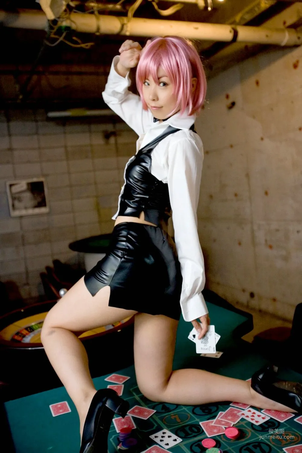 Minami Miki (Tachibana Minami), Casino Girl Rias Gremory 3Sets Photo Set photo 23