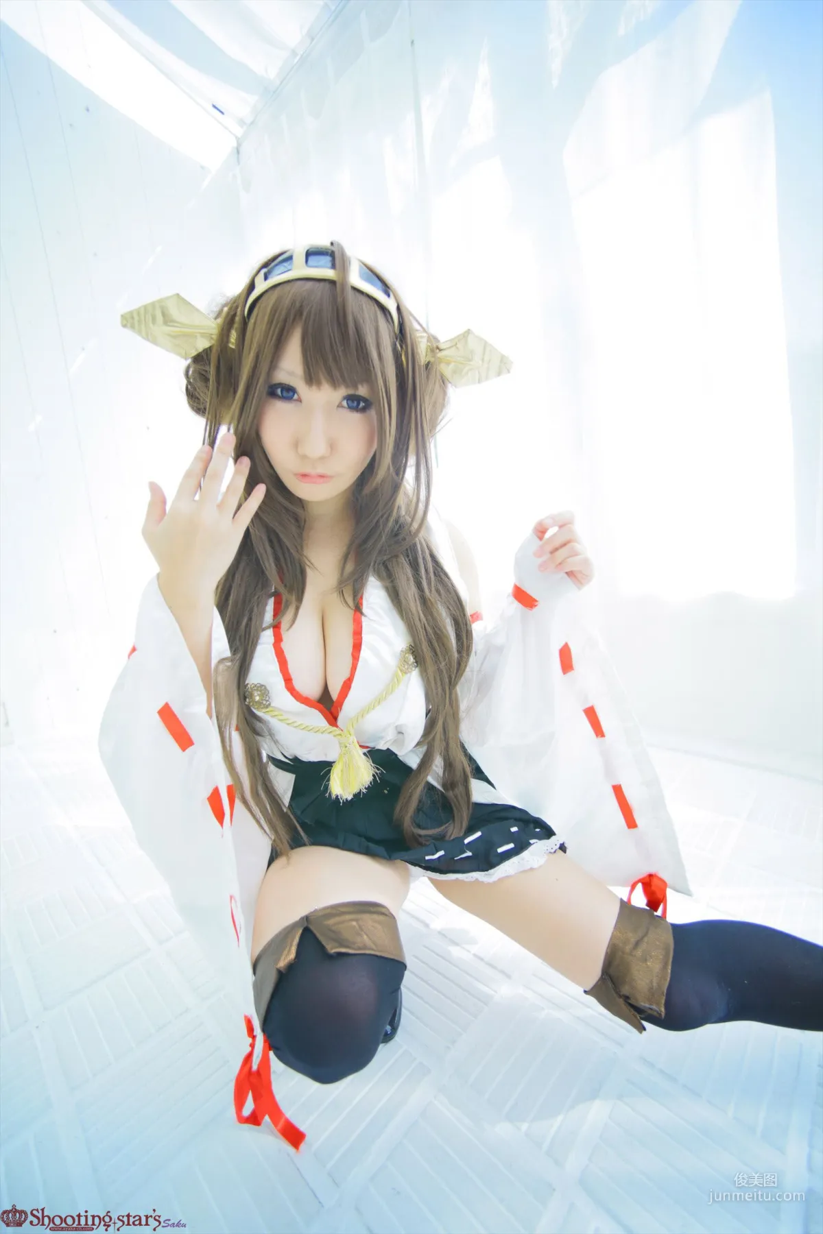 Saku 《Kantai Collection》 Kongou [Shooting Star's] Photo Set photo 96