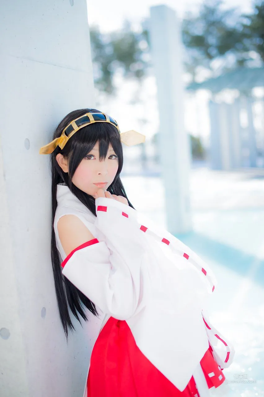 真白ゆき (Mashiro Yuki) 《Kantai Collection》Haruna 寫真集 83