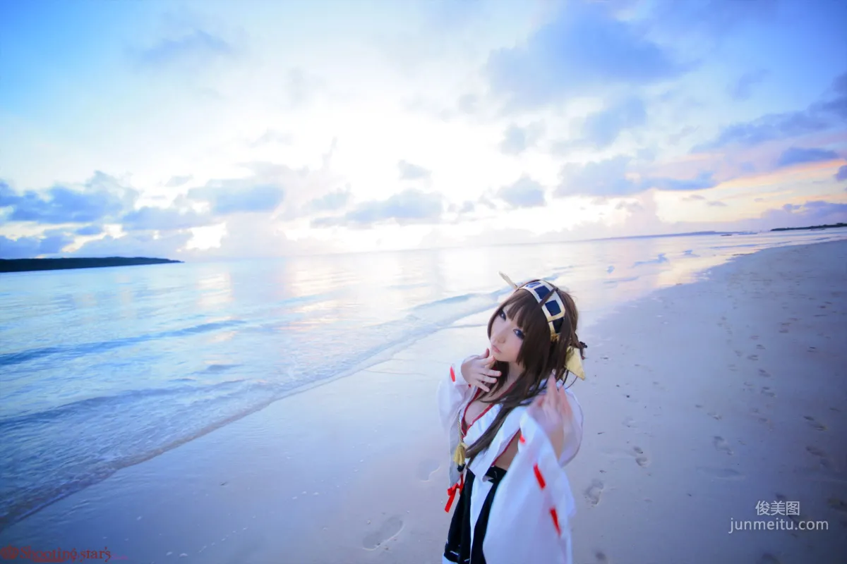Saku 《Kantai Collection》 Kongou [Shooting Star's] Photo Set photo 16
