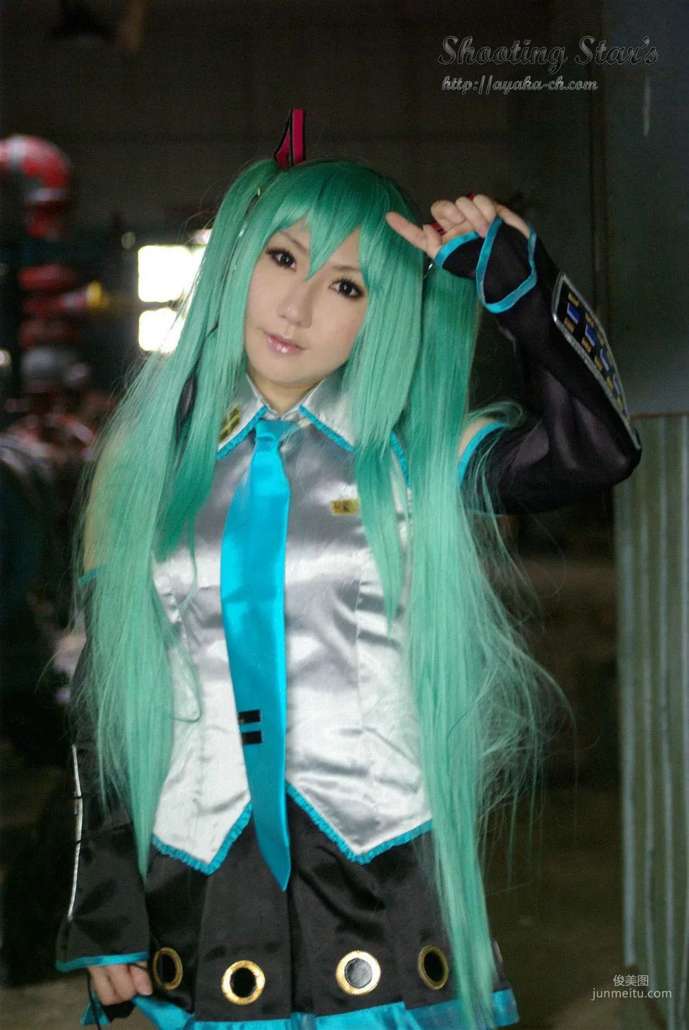 サク (绫香 Saku Ayaka) 《VOCALOID》Hatsune Miku [Shooting Star's] 寫真集 59