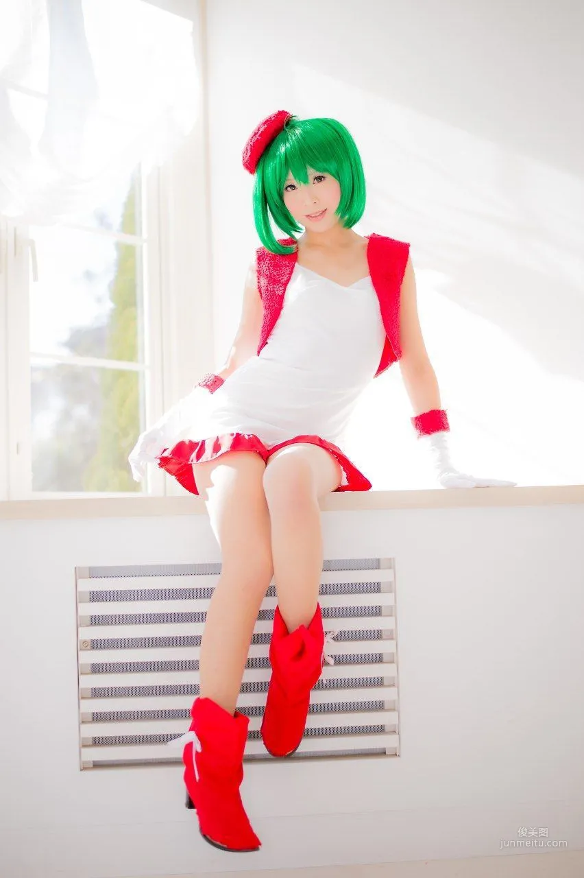 真白ゆき  コスプレ《Macros》Ranka Lee(Xmas ver.) 写真集32