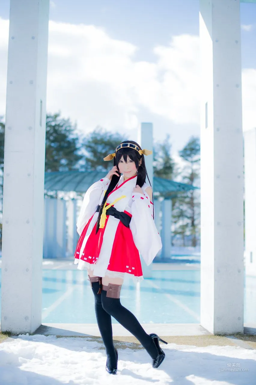 真白ゆき (Mashiro Yuki) 《Kantai Collection》Haruna 寫真集 93
