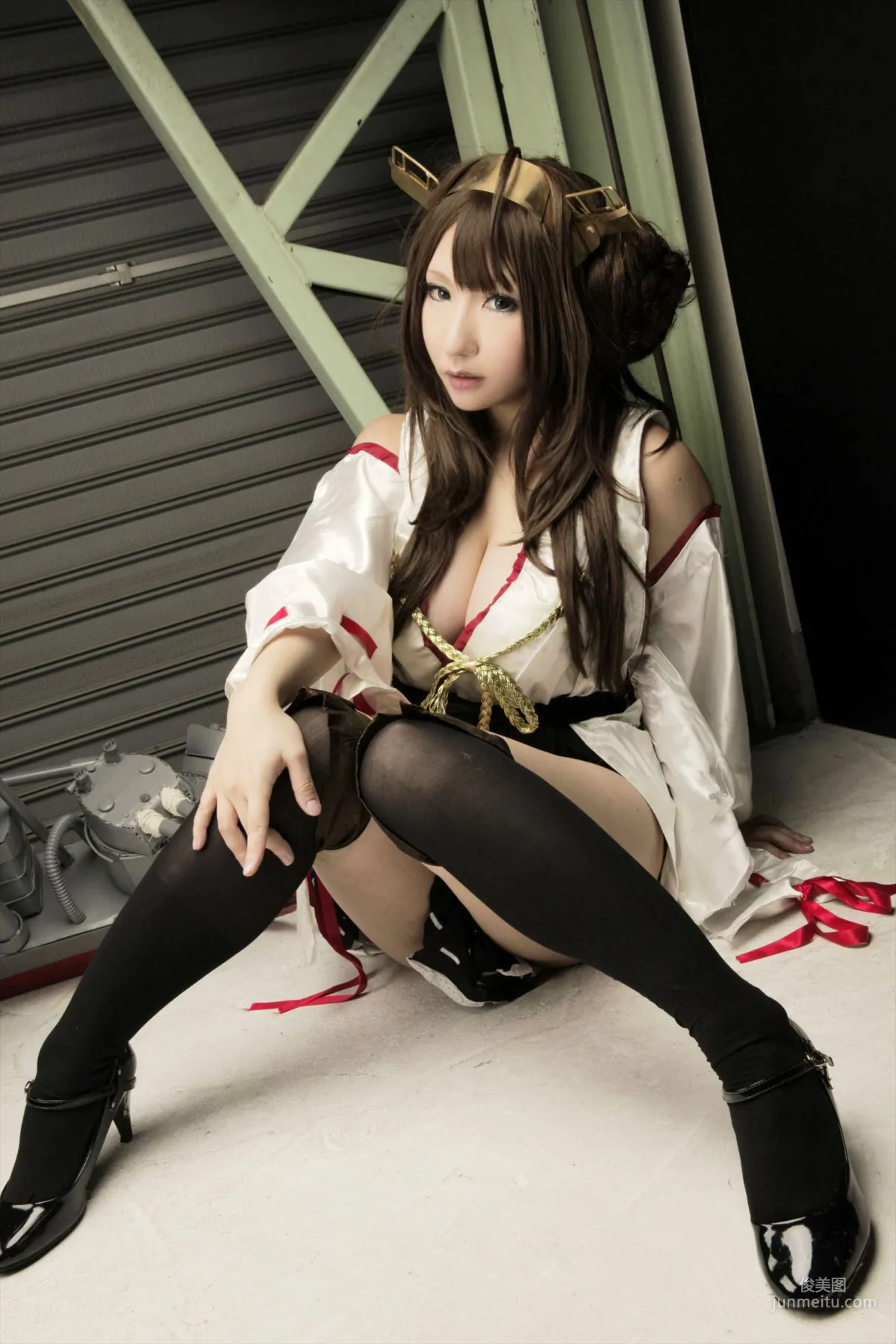 绫香 (Sakuサク) 《Kantai Collection》Kongou 第二部 [Shooting Star's] 寫真集 103