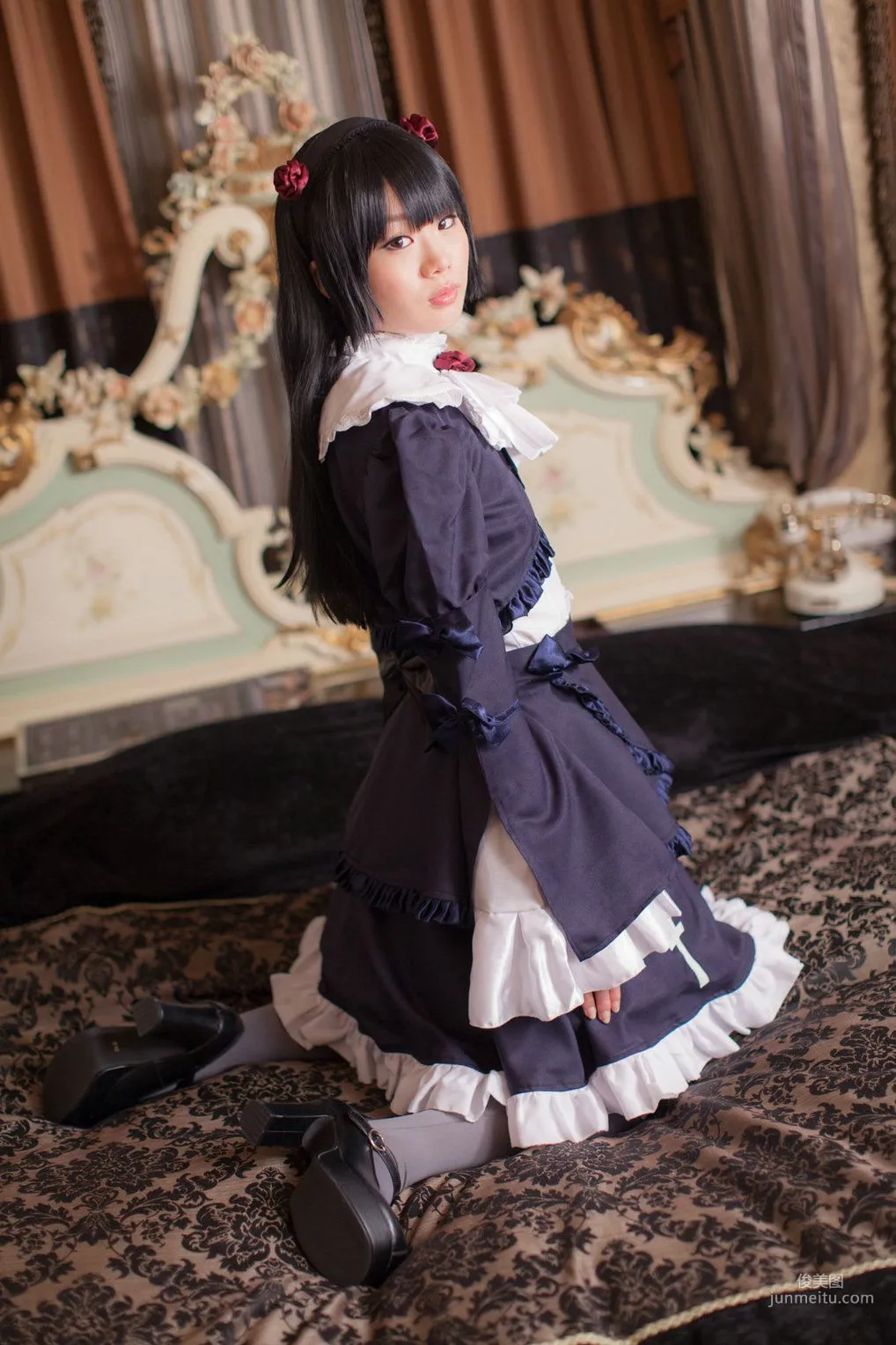 Sakura Kurumi, My Little Sister Can't Be This Cute Kuroneko (Black Cat) [@factory] Photo Set photo 19
