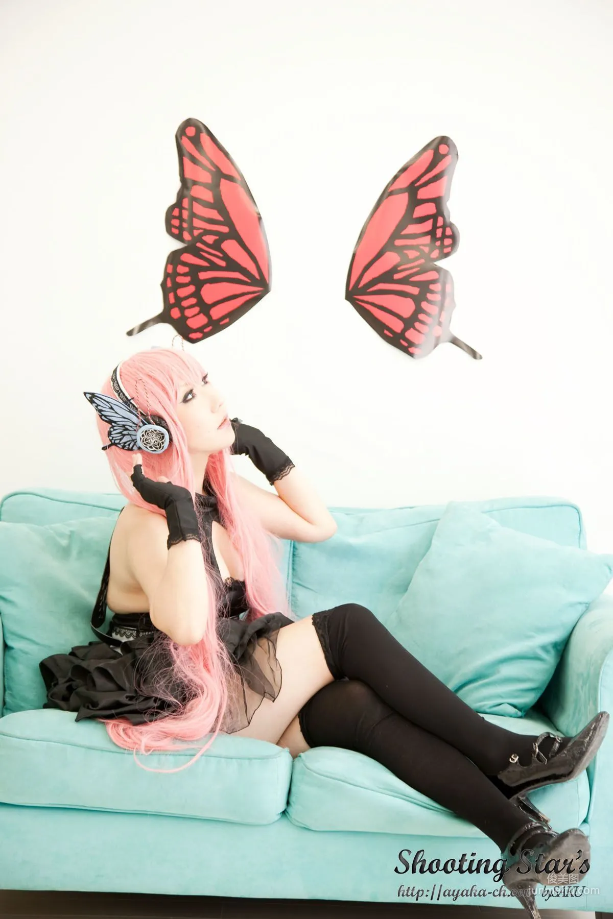绫香 (Sakuサク) 《VOCALOID》 Megurine Luka [Shooting Star's] 寫真集 51
