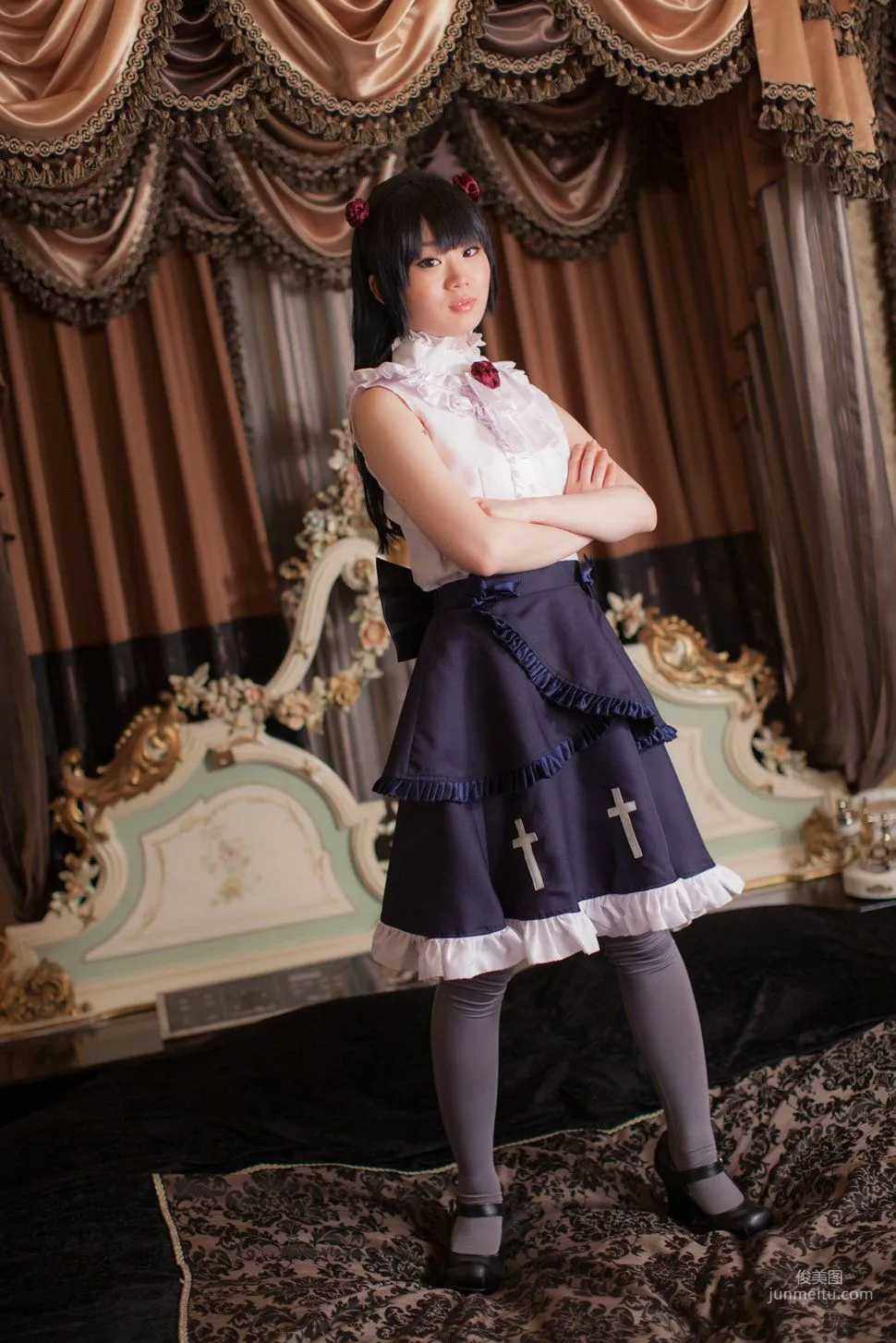 Sakura Kurumi, My Little Sister Can't Be This Cute Kuroneko (Black Cat) [@factory] Photo Set photo 42