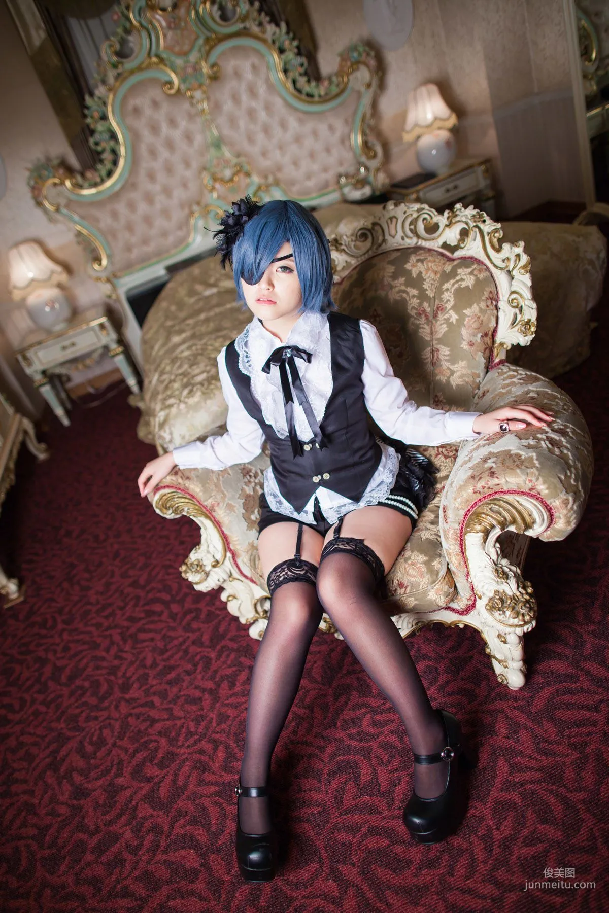 Tsuna Kimura, Kuroshitsuji Ciel Phantomhive [Cosplay Collection] Photo Set photo 11