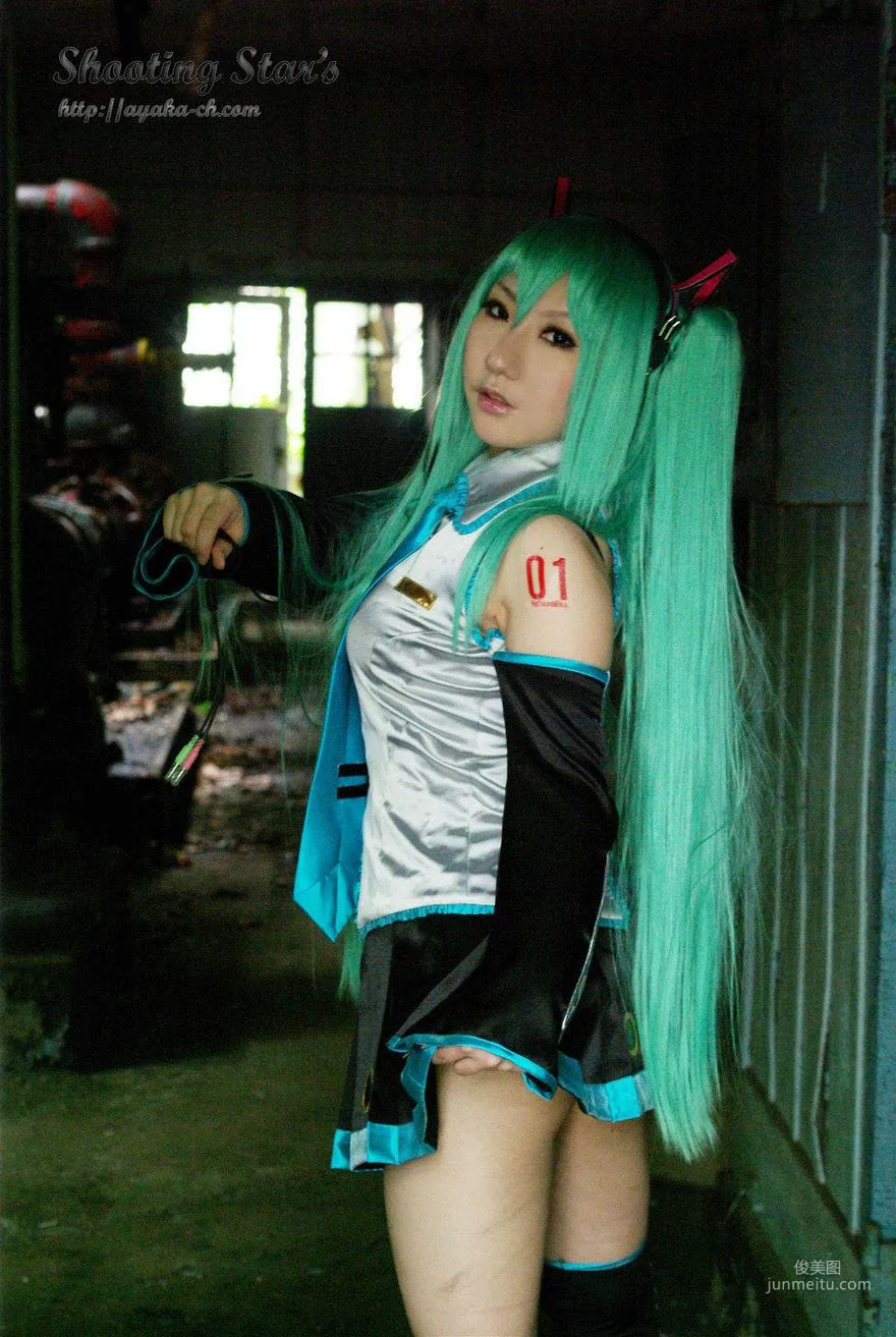 サク (绫香 Saku Ayaka) 《VOCALOID》Hatsune Miku [Shooting Star's] 寫真集 58