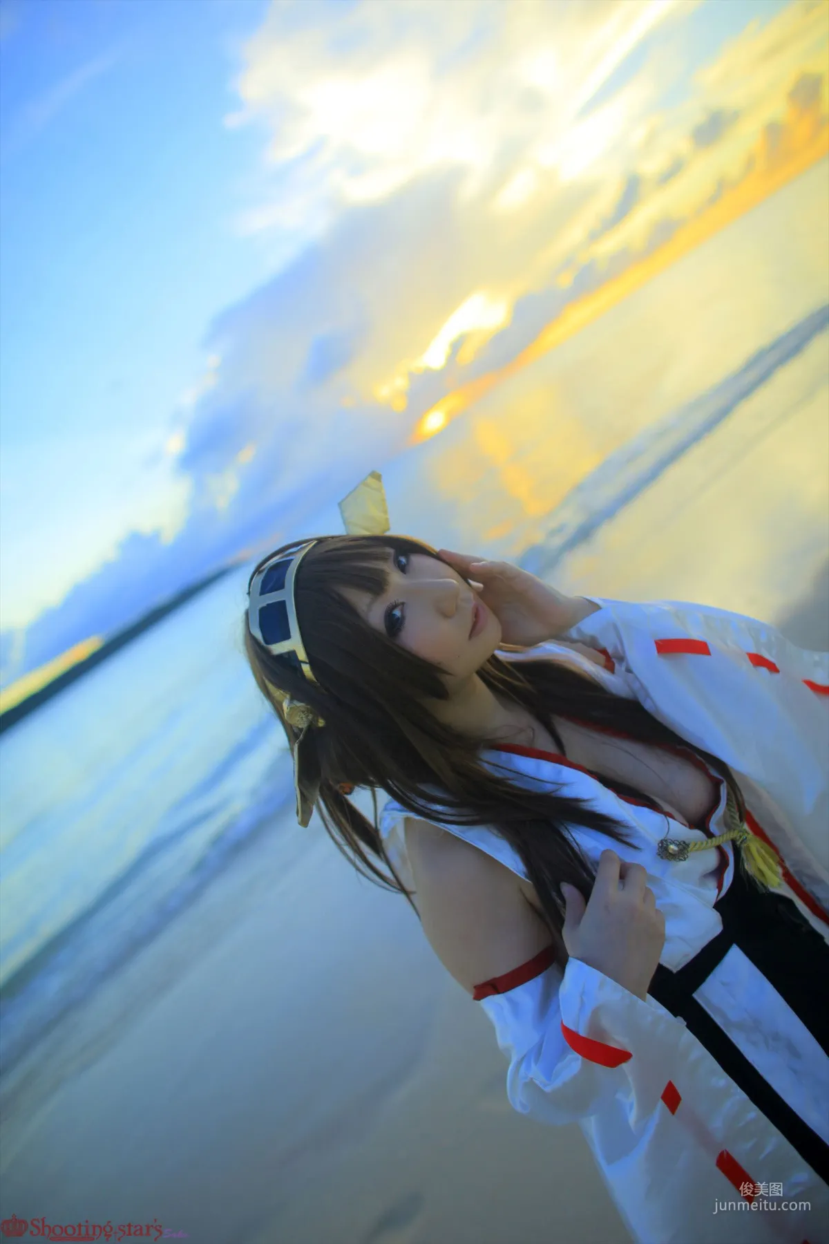 Saku 《Kantai Collection》 Kongou [Shooting Star's] Photo Set photo 5
