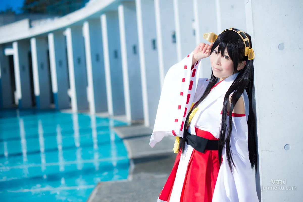 真白ゆき (Mashiro Yuki) 《Kantai Collection》Haruna 寫真集 75