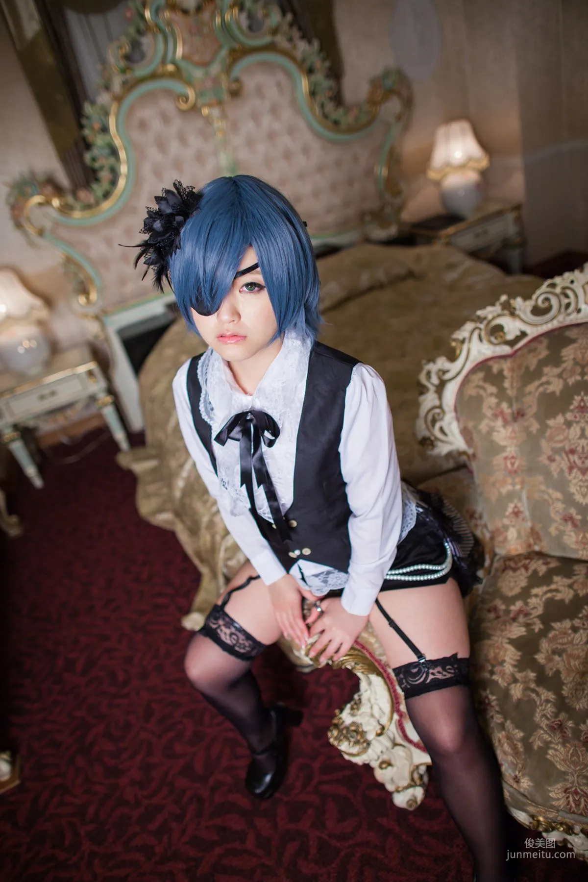 Tsuna Kimura, Kuroshitsuji Ciel Phantomhive [Cosplay Collection] Photo Set photo 38