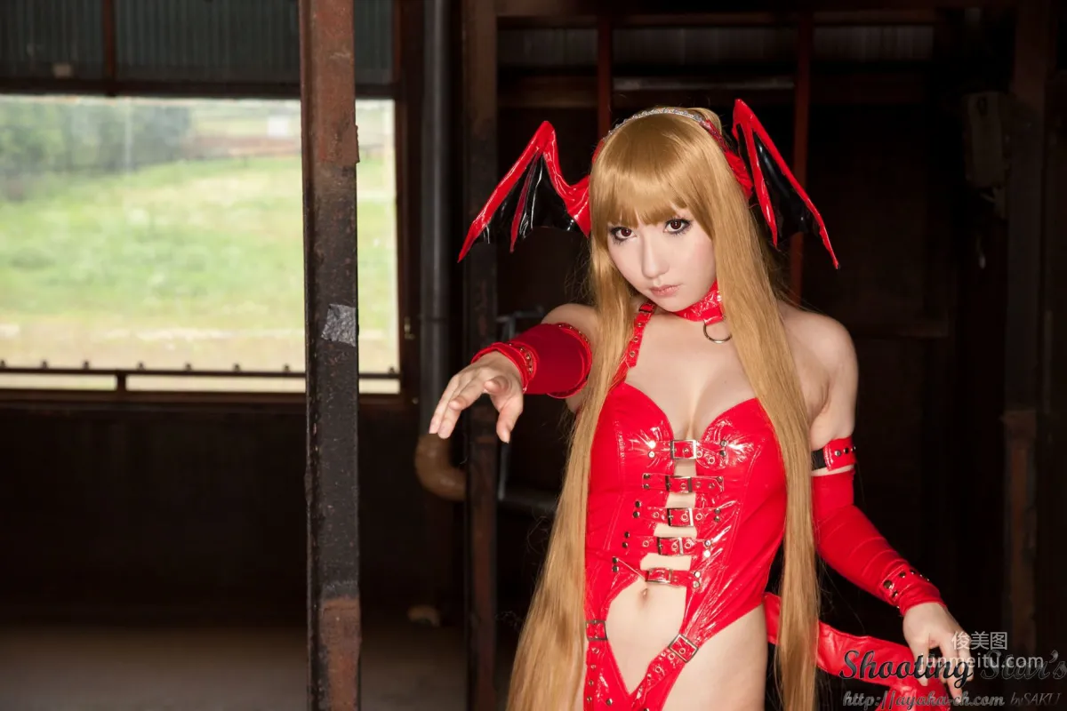 Saku Ayaka, Vampire Morrigan Aensland [Cosplay Collection] Photo Set photo 90
