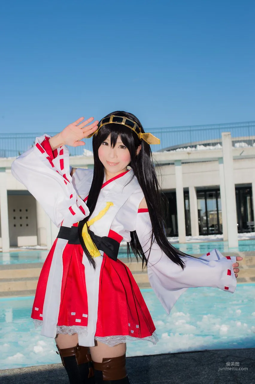 真白ゆき (Mashiro Yuki) 《Kantai Collection》Haruna 寫真集 16
