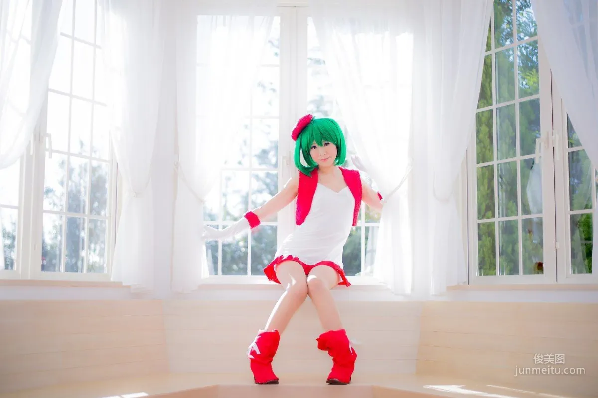 真白ゆき  コスプレ《Macros》Ranka Lee(Xmas ver.) 写真集11