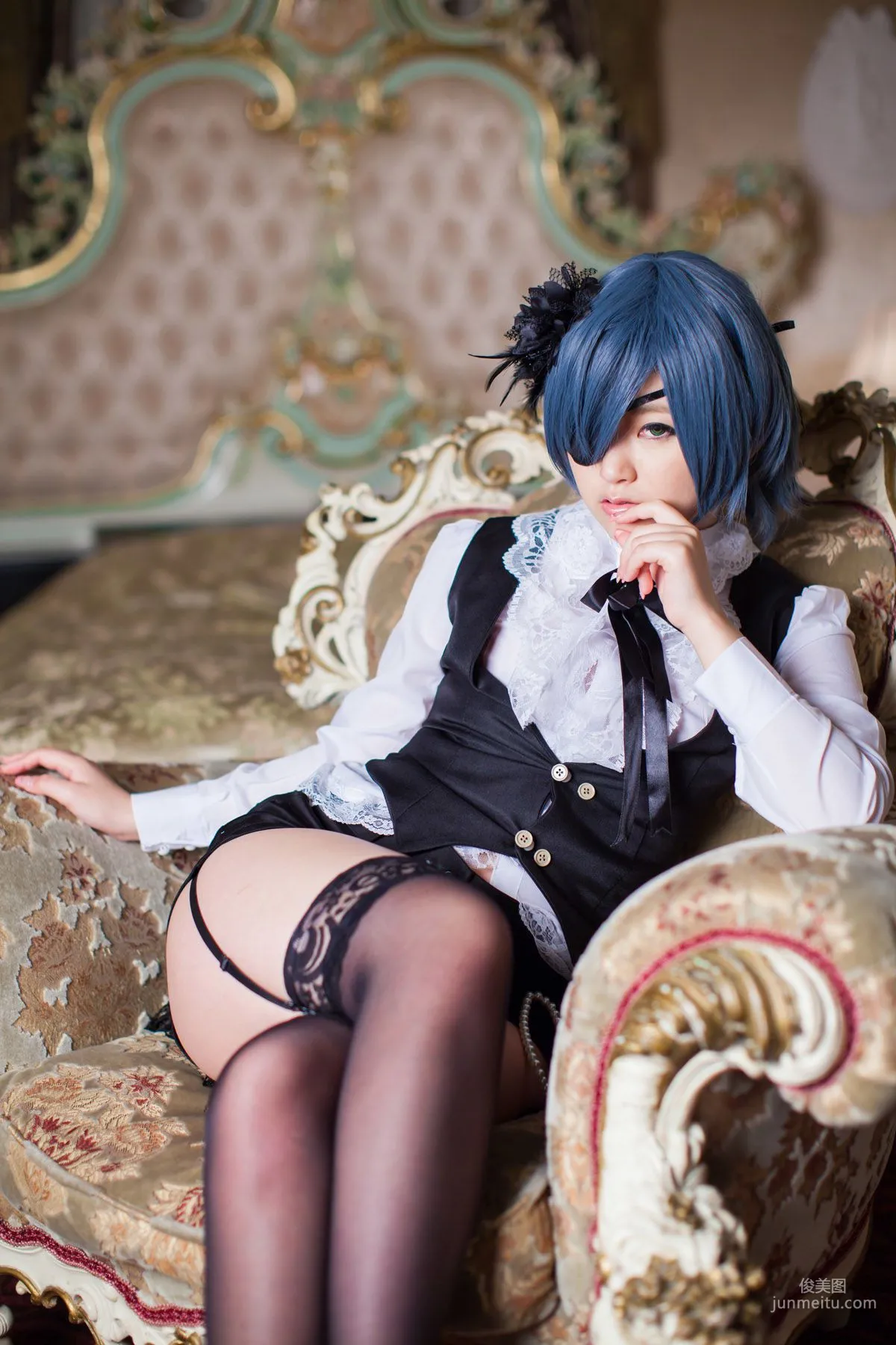Tsuna Kimura, Kuroshitsuji Ciel Phantomhive [Cosplay Collection] Photo Set photo 19