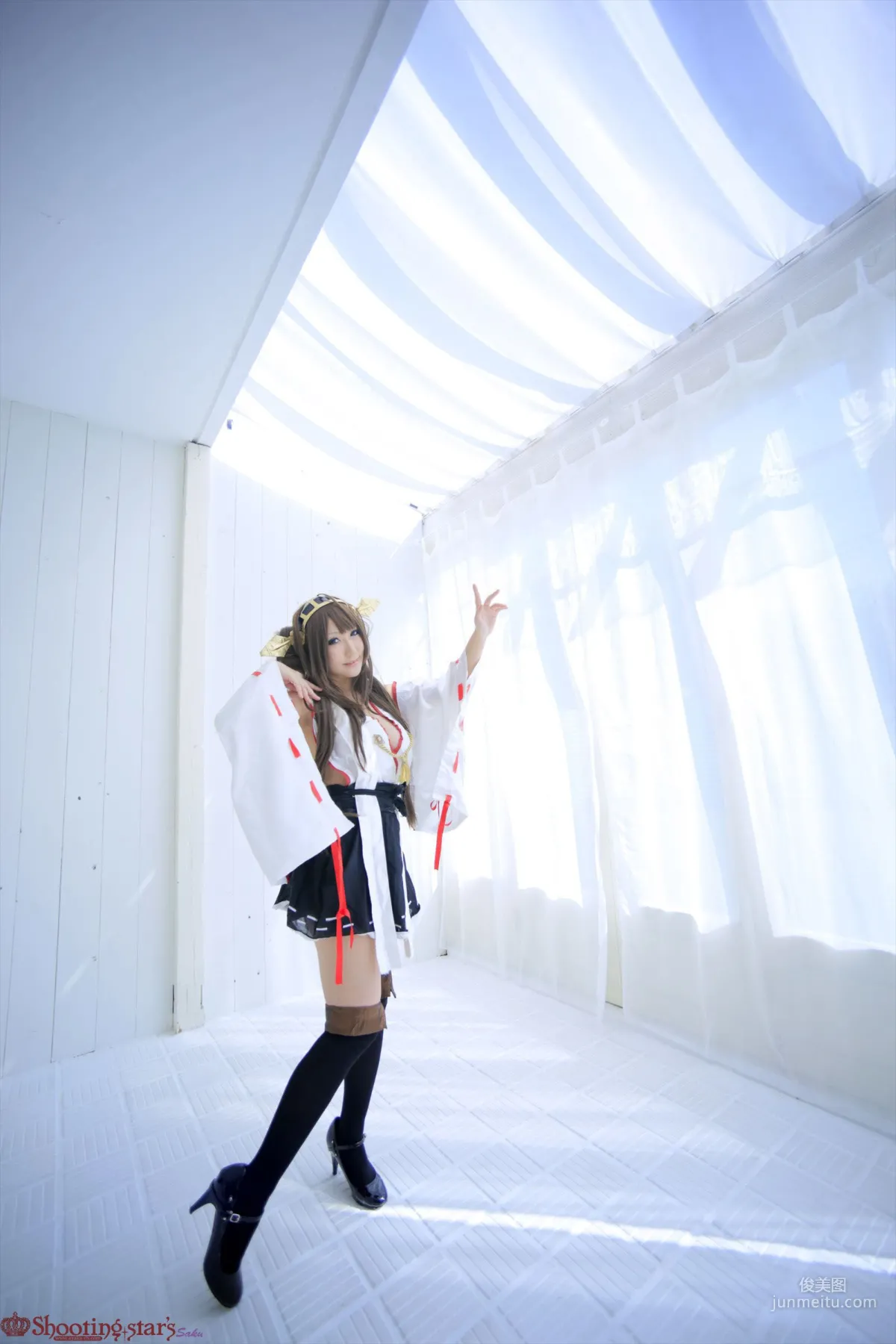 Saku 《Kantai Collection》 Kongou [Shooting Star's] Photo Set photo 78