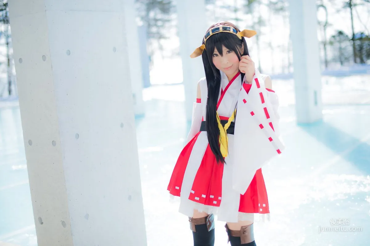 真白ゆき (Mashiro Yuki) 《Kantai Collection》Haruna 寫真集 77