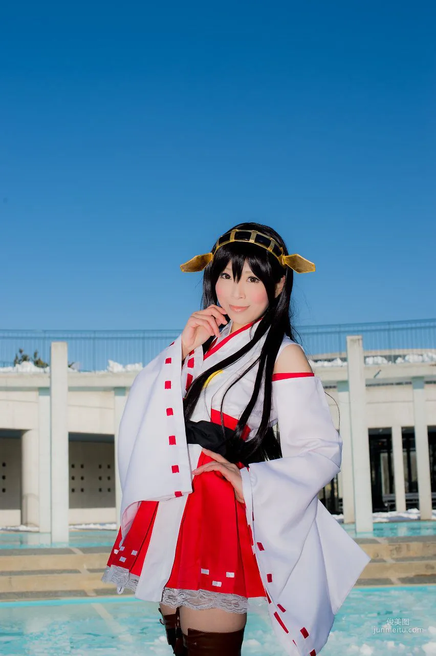 真白ゆき (Mashiro Yuki) 《Kantai Collection》Haruna 寫真集 17