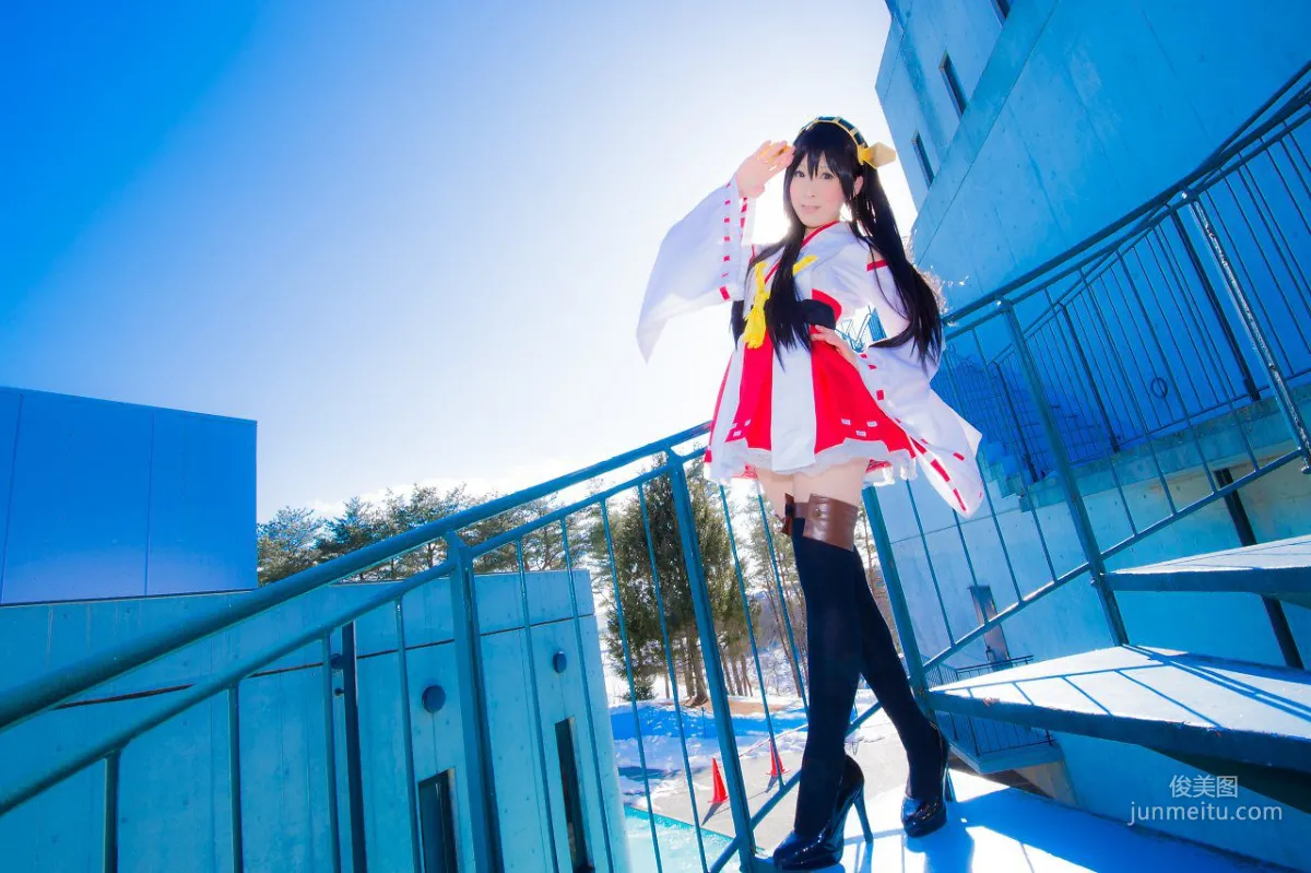 真白ゆき (Mashiro Yuki) 《Kantai Collection》Haruna 寫真集 43