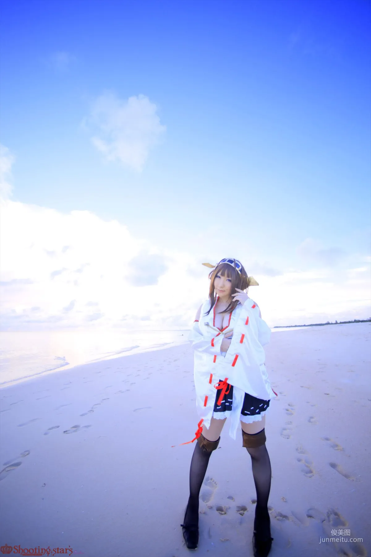 Saku 《Kantai Collection》 Kongou [Shooting Star's] Photo Set photo 19