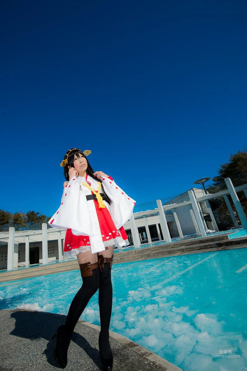 真白ゆき (Mashiro Yuki) 《Kantai Collection》Haruna 寫真集 11