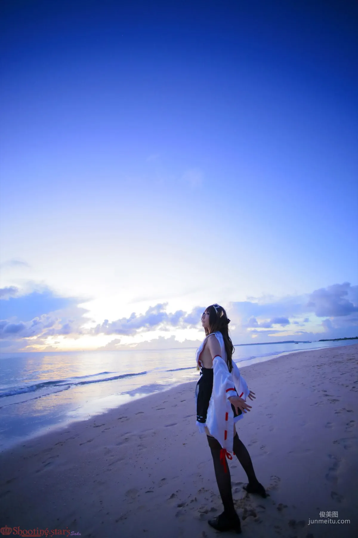 Saku 《Kantai Collection》 Kongou [Shooting Star's] Photo Set photo 1