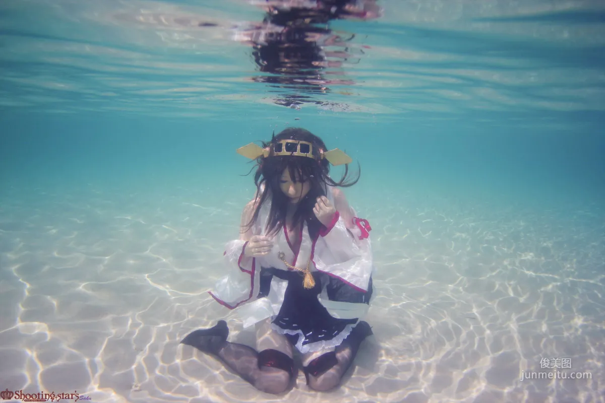 Saku 《Kantai Collection》 Kongou [Shooting Star's] Photo Set photo 20