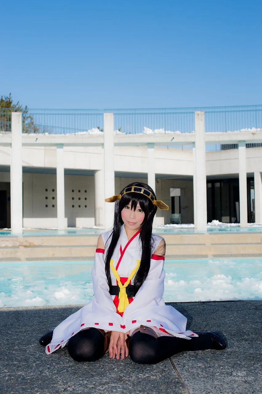 真白ゆき (Mashiro Yuki) 《Kantai Collection》Haruna 寫真集 18