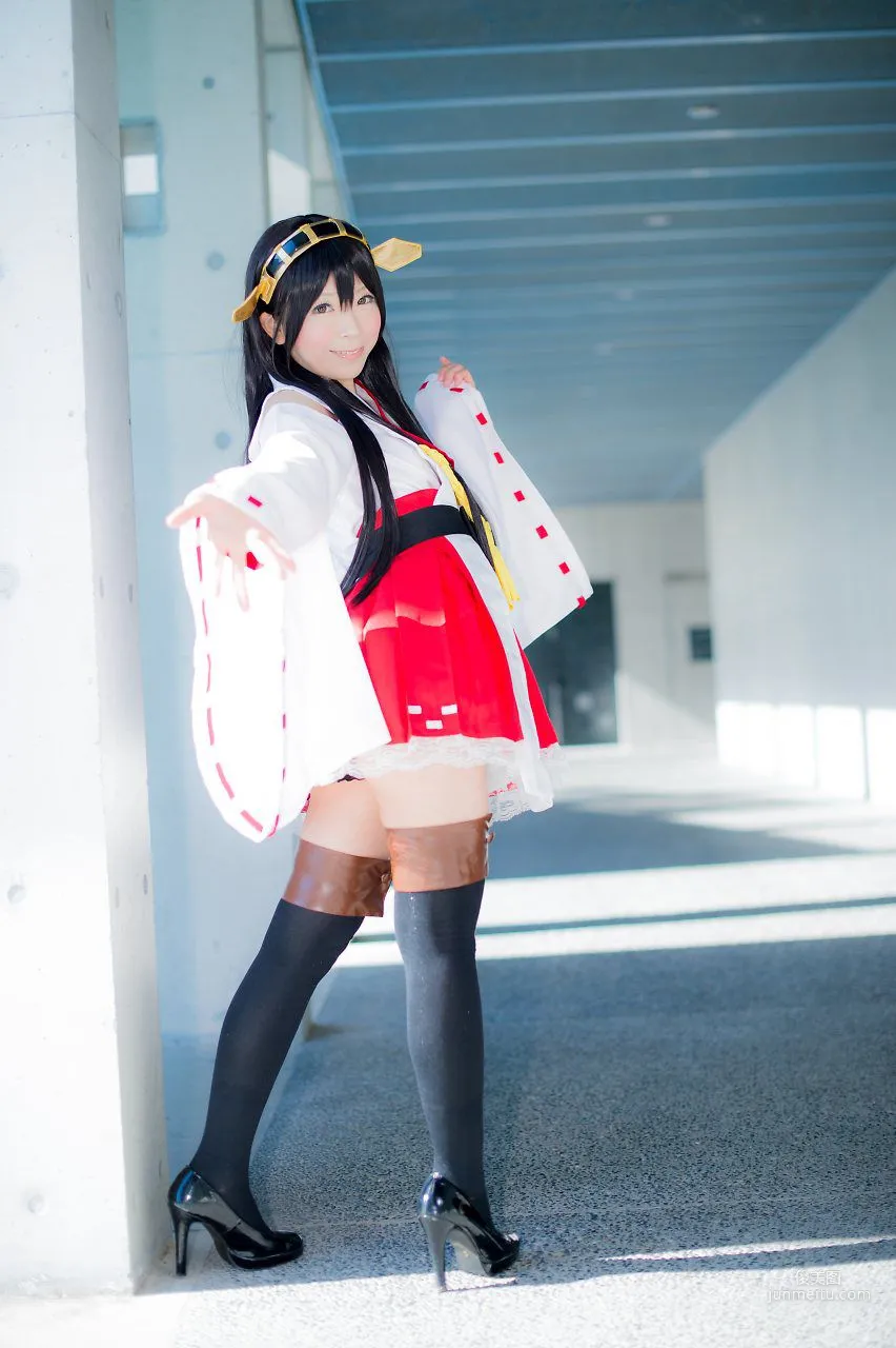 真白ゆき (Mashiro Yuki) 《Kantai Collection》Haruna 寫真集 90