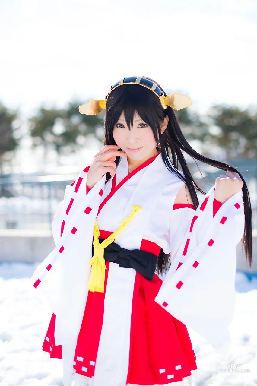 真白ゆき (Mashiro Yuki) 《Kantai Collection》Haruna 寫真集 31