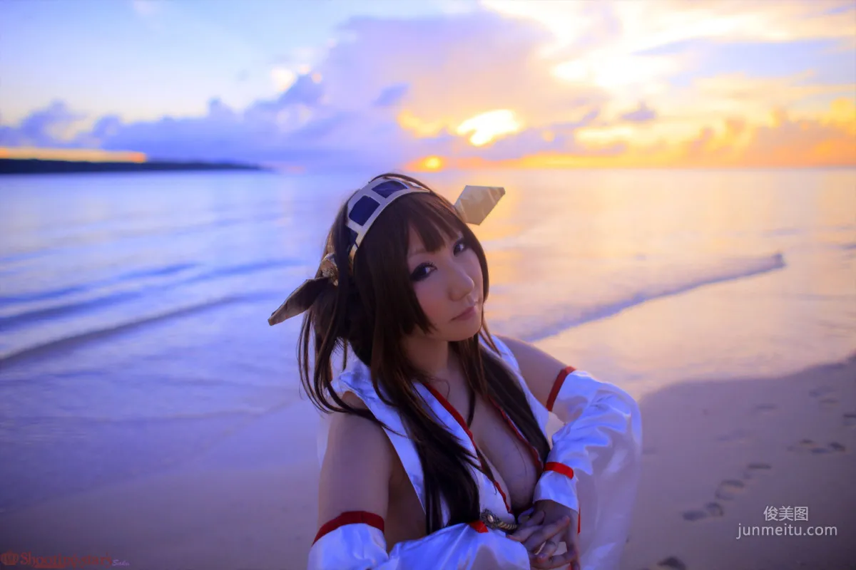 Saku 《Kantai Collection》 Kongou [Shooting Star's] Photo Set photo 7