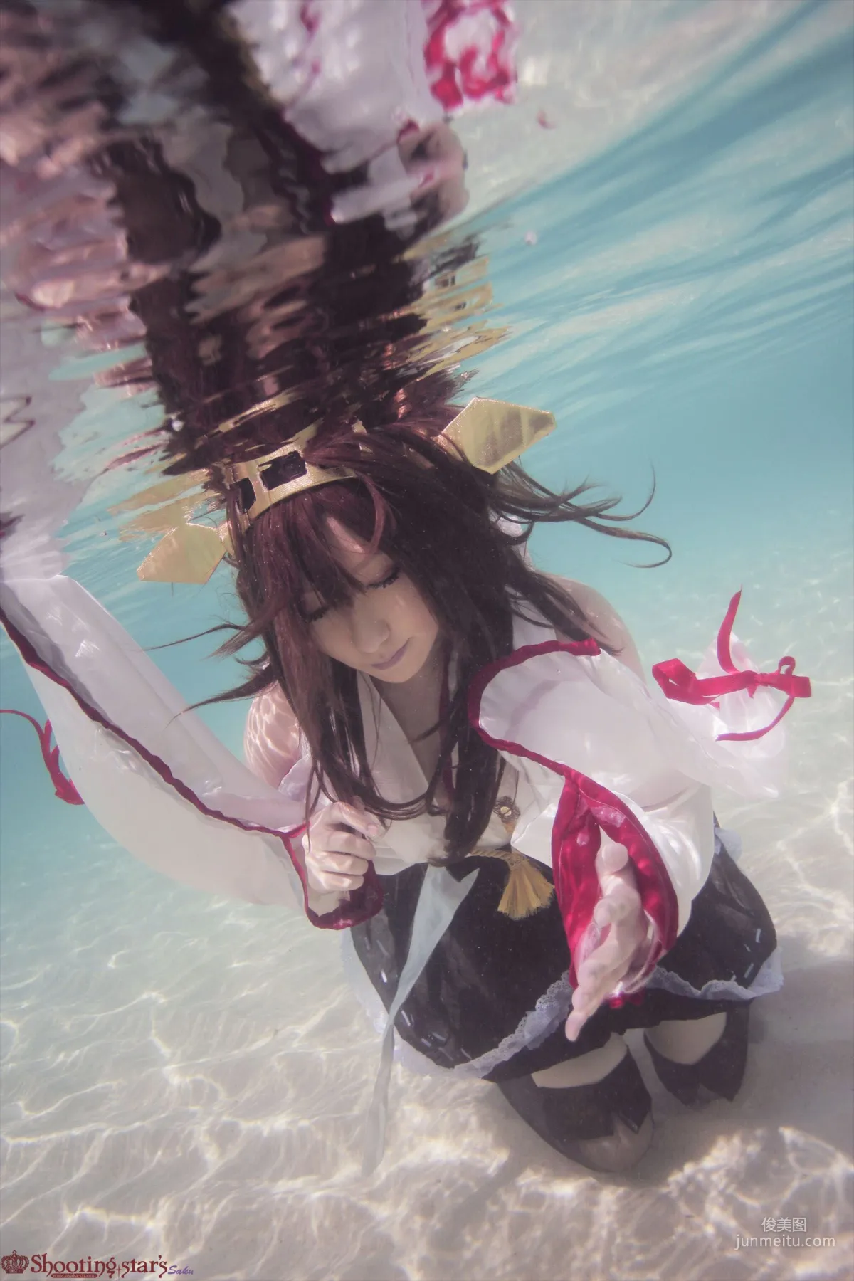 Saku 《Kantai Collection》 Kongou [Shooting Star's] Photo Set photo 21