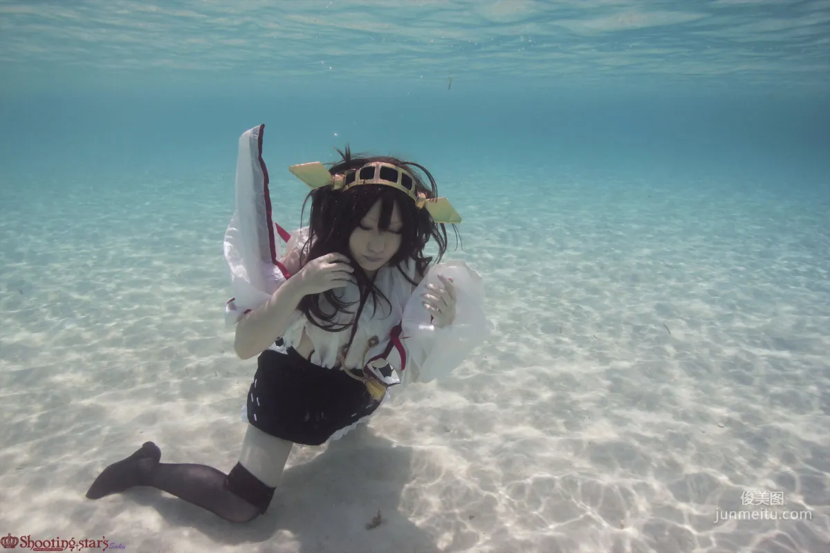 Saku 《Kantai Collection》 Kongou [Shooting Star's] Photo Set photo 38